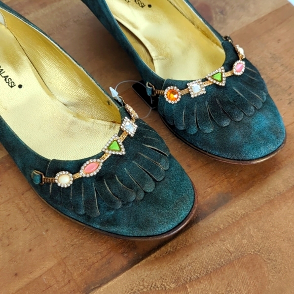 FINAL SALE 🆕🌿GIORGIO GALASSI SUEDE PUMPS🌿 - Picture 6 of 12